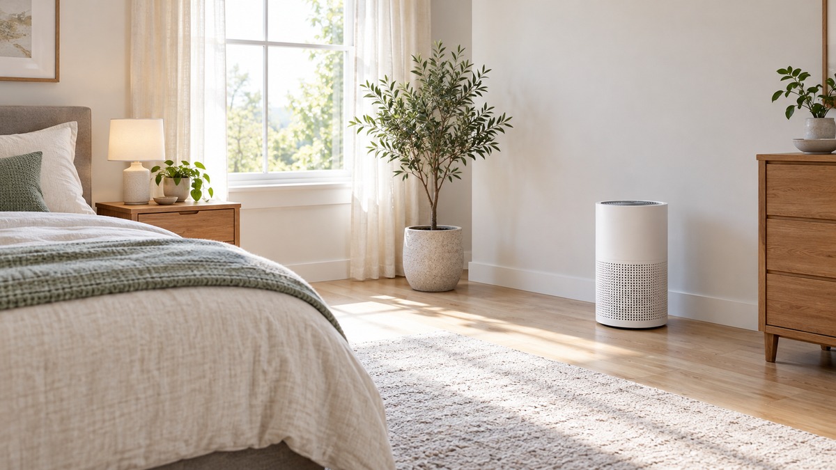 Where to place air purifier in room